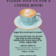 Join us for coffee hour! August 28th, 8:45 am - 10:15 am at Cafecito Coffee Co. 404 East Evergreen Blvd, Vancouver, WA