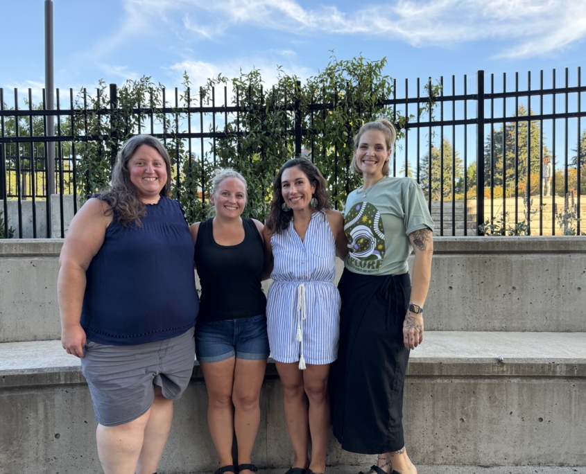 The Vita PTSA 2026-2027. Stacy, Brandie, Nicole, and Kristi.